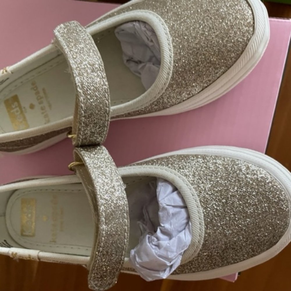 Kate Spade - Keds Mary Jane Gold size 9